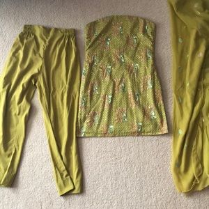 Tube top shalwar kurta